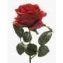 Rosa artificial SIMONY, rojo, 45cm, Ø8cm