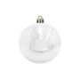 Bola de Navidad CANELA, blanco brillante, Ø20cm