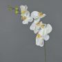 Rama artificial de orquídea Phalaenopsis LANUA, color crema, 70 cm, Ø 8,5-12 cm