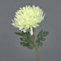 Flor decorativa de crisantemo LINGYUN, color crema, 65 cm, Ø 16 cm