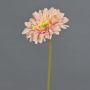 Flor artificial Gerbera QIUDONG, rosa melocotón, 50 cm, Ø 12 cm