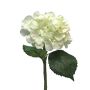Flor artificial de hortensia FUXIANG, color crema, 50 cm, Ø 16 cm