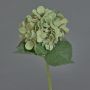 Flor artificial de hortensia FUXIANG, verde-rosa, 50 cm, Ø 16 cm