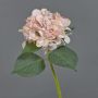 Flor artificial de hortensia FUXIANG, rosa-crema, 50 cm, Ø 16 cm