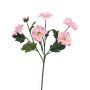 Rama decorativa de crisantemo LONGBAO, rosa, 60 cm
