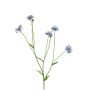 Rama artificial de centáurea TAOTAO, azul claro, 65 cm, Ø 4-5 cm