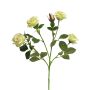 Rama de rosa decorativa SHANZHA, verde claro, 70 cm, Ø 6,5-7 cm