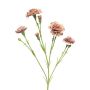 Flor decorativa clavel AHONG, rosa-lila, 60 cm, Ø 6-7 cm