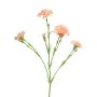 Flor decorativa clavel AHONG, rosa, 60 cm, Ø 6-7 cm