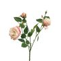 Rama de rosa de plástico SHIYUN, rosa-crema, 60 cm, Ø 3,5-8,5 cm