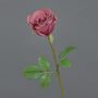 Rosa artificial RUYUN, malva, 45 cm, Ø 8 cm