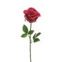 Rosa artificial RUYUN, rosa fuerte, 45 cm, Ø 8 cm