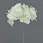 Flor artificial de hortensia FUHUA, color crema, 23 cm, Ø 14 cm