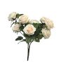 Rosa artificial KAILIN en tallo, crema-rosa, 40cm