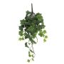 Colgador de hiedra artificial LANSHUO con varilla, verde, 45 cm