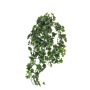 Cuelgante de hiedra artificial LANSHUO con varilla, verde y blanco, 100 cm
