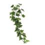 Rama de hiedra artificial LANSHUO, verde y blanco, 80 cm