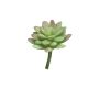 Sedum rubrotinctum artificial AOLUO con varilla, verde y rojo, 16 cm