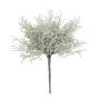 Planta decorativa «hierba enrejada» CHENJIA, con varilla, gris-blanco, 25 cm
