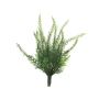 Flor artificial de brezo LANQIU con varilla, color crema, 25 cm