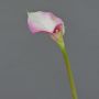 Calla sintética MARIOLA, rosa-blanco, 80cm, 8x15cm