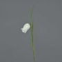 Flor artificial de campanilla LUXING, blanca, 40 cm, Ø 3 cm