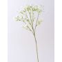 Gipsófila textil CECILIA, blanca, 45cm, Ø1cm