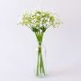 Ramo de gypsophila textil CECILIA, blanco, 30cm, Ø17cm