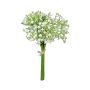 Ramo de gypsophila textil CECILIA, blanco, 30 cm, Ø 17 cm