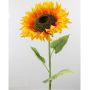 Girasol de plástico BELITA, amarillo-naranja, 105cm, Ø27cm