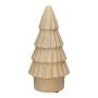 Árbol de Navidad decorativo terracota LOVRA, color arena, 20cm, Ø9,8cm