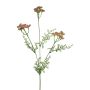 Rama decorativa de milenrama YISUAN, rosa, 50 cm, Ø 6 cm