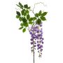 Rama decorativa de glicinia LIANMU, lila, 140 cm