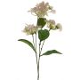 Flor artificial de hortensia PINNIAN, rosa pálido-crema, 70 cm, Ø 9-10 cm