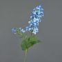 Flor decorativa de lila NAJUAN, azul, 80cm, Ø6-8cm