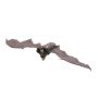 Figura de Halloween de murciélago vampiro VAMPY con risa espeluznante / función de movimiento, LED, 90cm