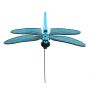 Libélula de plástico ZIQUAN, azul, 15 cm