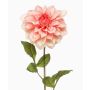 Flor artificial de dalia REFOLG, color melocotón, 70cm