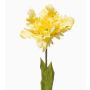 Flor decorativa tulipán de loro ALISCHA, amarillo, 70 cm, Ø 19 cm