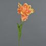 Flor decorativa tulipán loro ALISCHA, melocotón-amarillo, 70 cm, Ø 19 cm