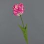 Flor de loro artificial LIOMARA, rosa y blanco, 65 cm, Ø 9 cm