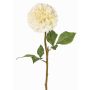 Flor artificial de dalia BREDANA, color crema, 60cm, Ø11cm