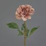 Flor artificial de dalia BREDANA, rosa antiguo, 60 cm, Ø 11 cm