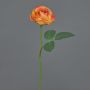 Flor artificial rosa GABI, naranja, 30 cm, Ø 6 cm