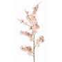 Cerezo ornamental japonés artificial ZORYA con flores, rosa-crema, 125 cm