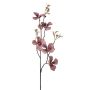 Rama artificial de cornejo KROVEX, morado y dorado, 70 cm