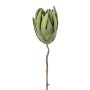 Alfiletero de protea artificial LINDAR, verde, 70cm