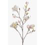 Magnolia de plástico LILO, blanco-rosa, 110cm, Ø5-9cm