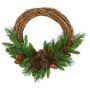 Corona decorativa de abeto ALFRED, verde, Ø 40 cm