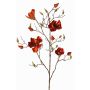 Rama de magnolia textil JACKA, naranja oscuro, 105cm